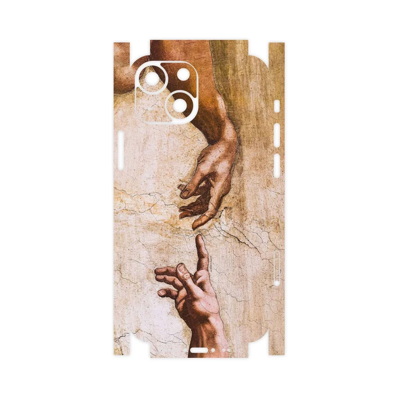 برچسب پوششی ماهوت مدل The Creation of Adam of MichelAnge-FullSkin مناسب برای گوشی موبایل اپل iPhone 13 Mini