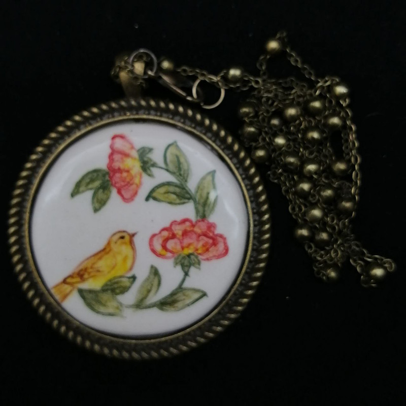 گردنبند دخترانه مدل مینا کد 12447666