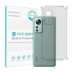 Transparent Rockspace HyGEL model phone back protector suitable for Xiaomi 12Pro mobile phone