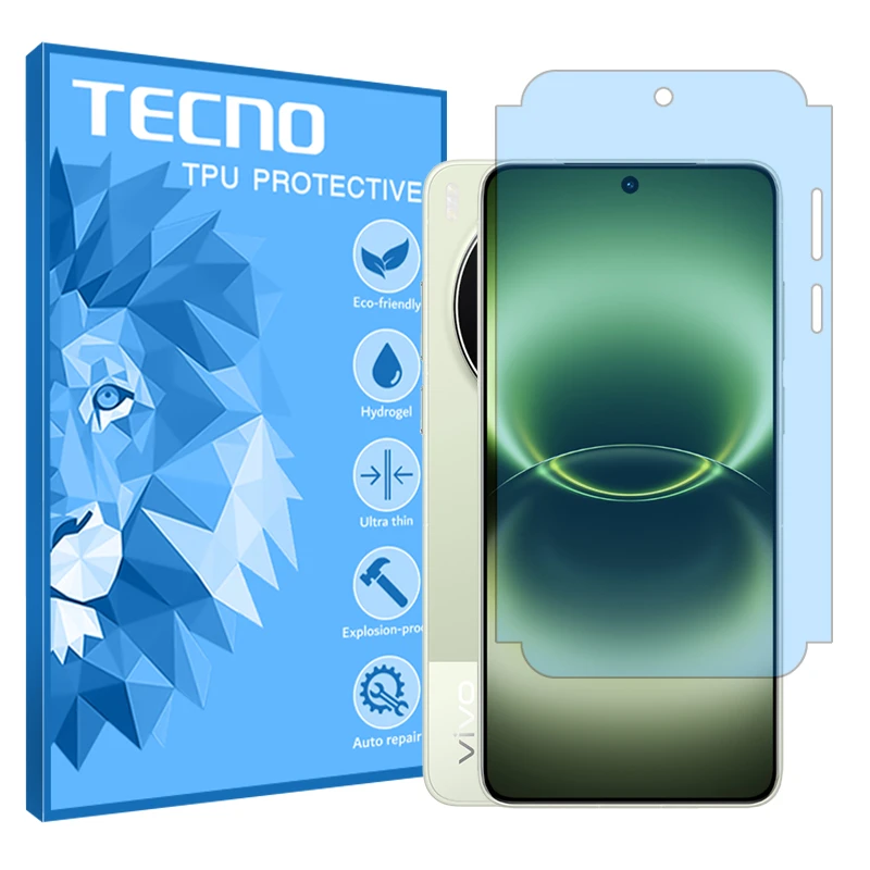 محافظ صفحه محافظ چشم تکنو مدل هیدروژلی مناسب برای گوشی موبایل ویوو X300 Ultra