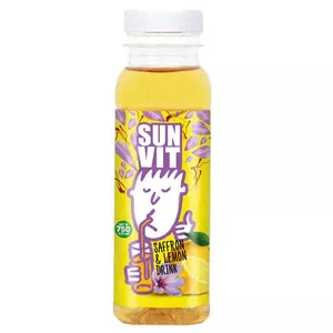 نوشیدنی زعفران با طعم لیمو سان ویت - 250 میلی لیتر