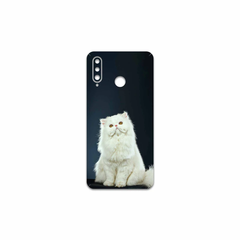 برچسب پوششی ماهوت مدل Persian cat مناسب برای گوشی موبایل هوآوی P30 Lite