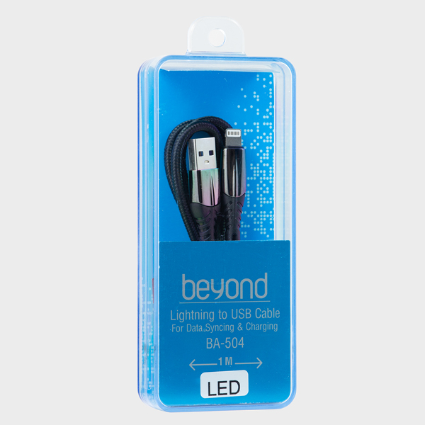 کابل تبدیل لایتنینگ به USB بیاند مدل BA-522 طول 1متر