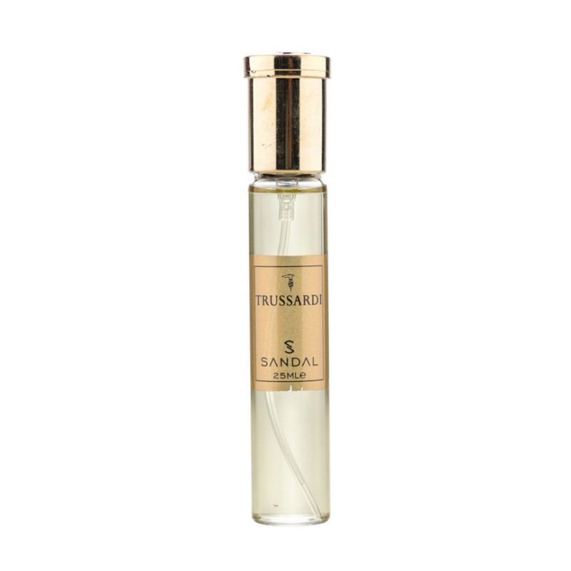 عطر جیبی زنانه صندل مدل دونا تروساردی با رایحه شیرین حجم ۲۵ میلی لیتر