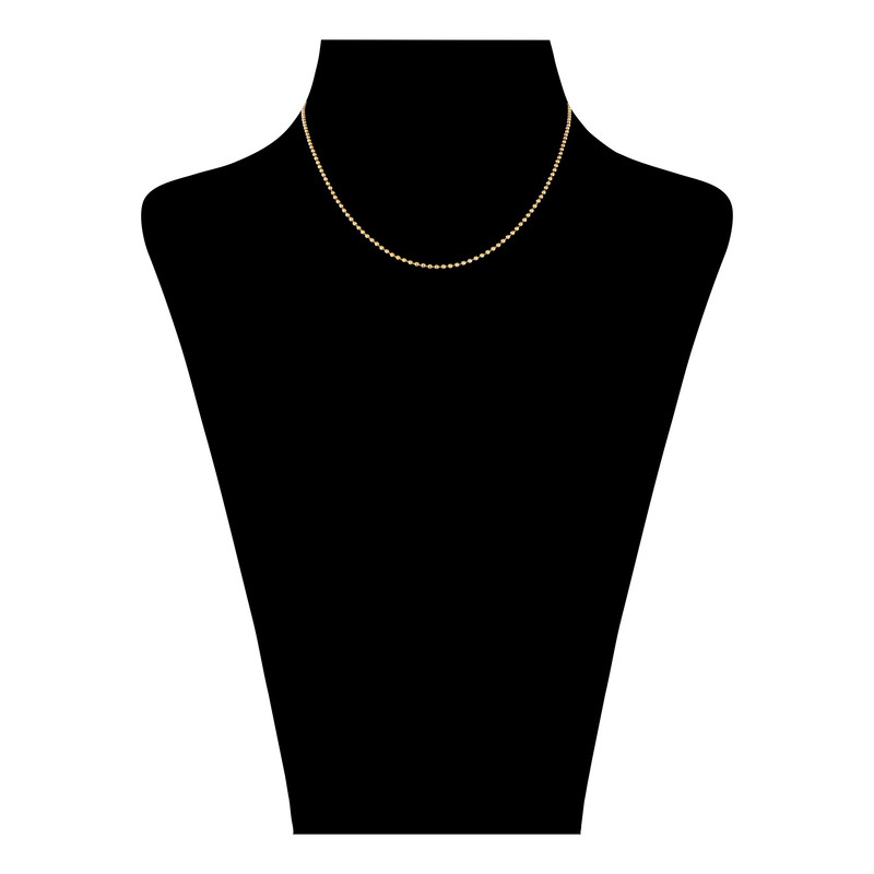 زنجیر طلا 18 عیار زنانه تاج مدل 1155