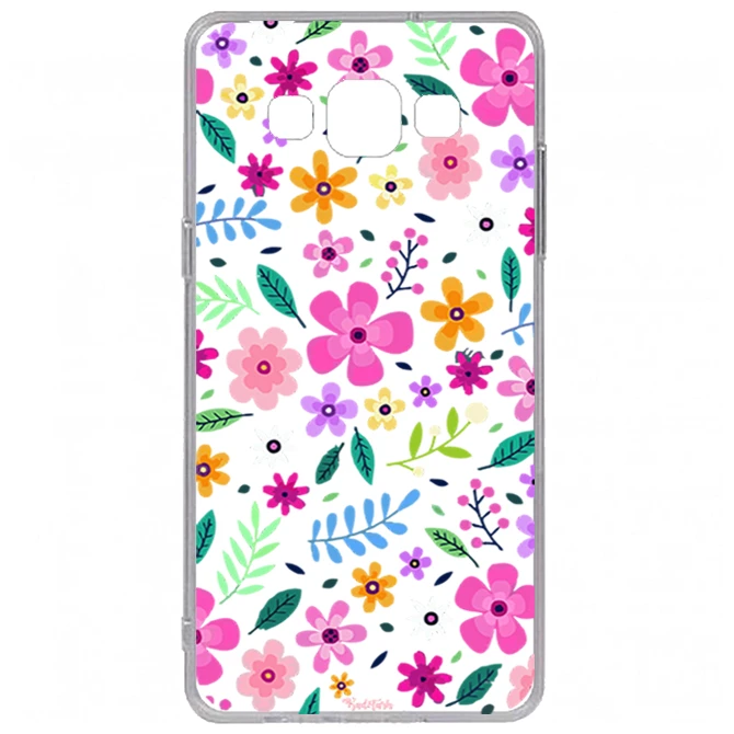 کاور طرح گل مناسب برای گوشی موبایل سامسونگ Galaxy J510 / J5 2016