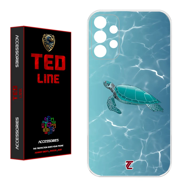 کاور تد لاین طرح لاک پشت کد 1100 مناسب برای گوشی موبایل سامسونگ Galaxy A53