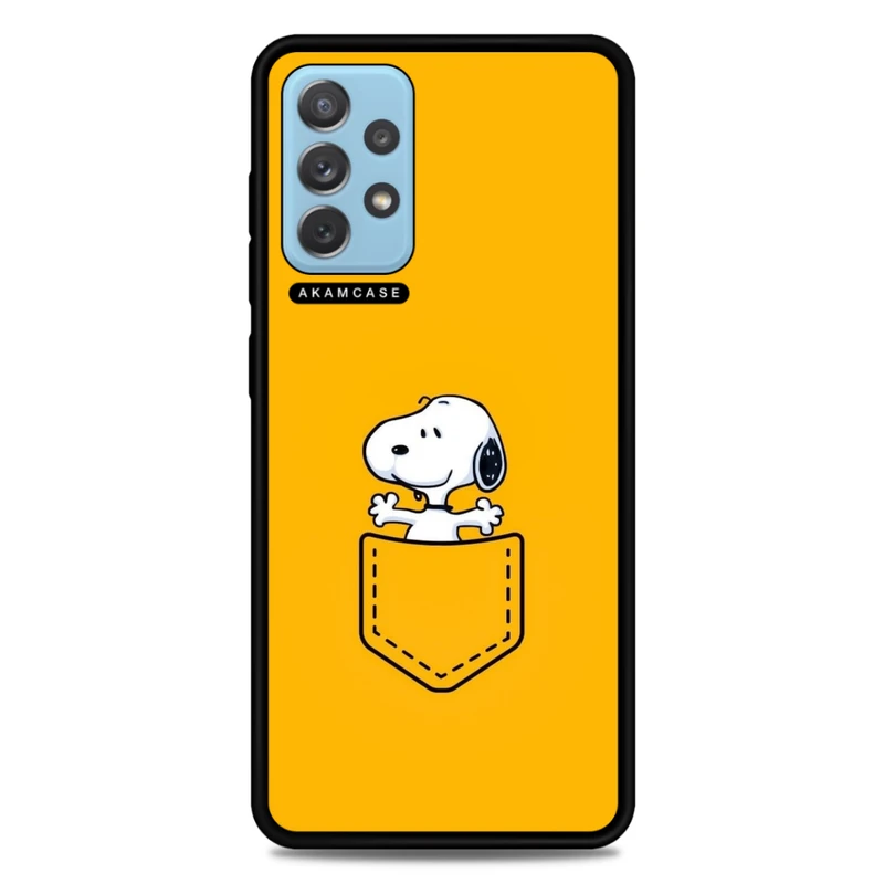 کاور آکام مدل AMCWSGA72-SNOOPY12 مناسب برای گوشی موبایل سامسونگ Galaxy A72
