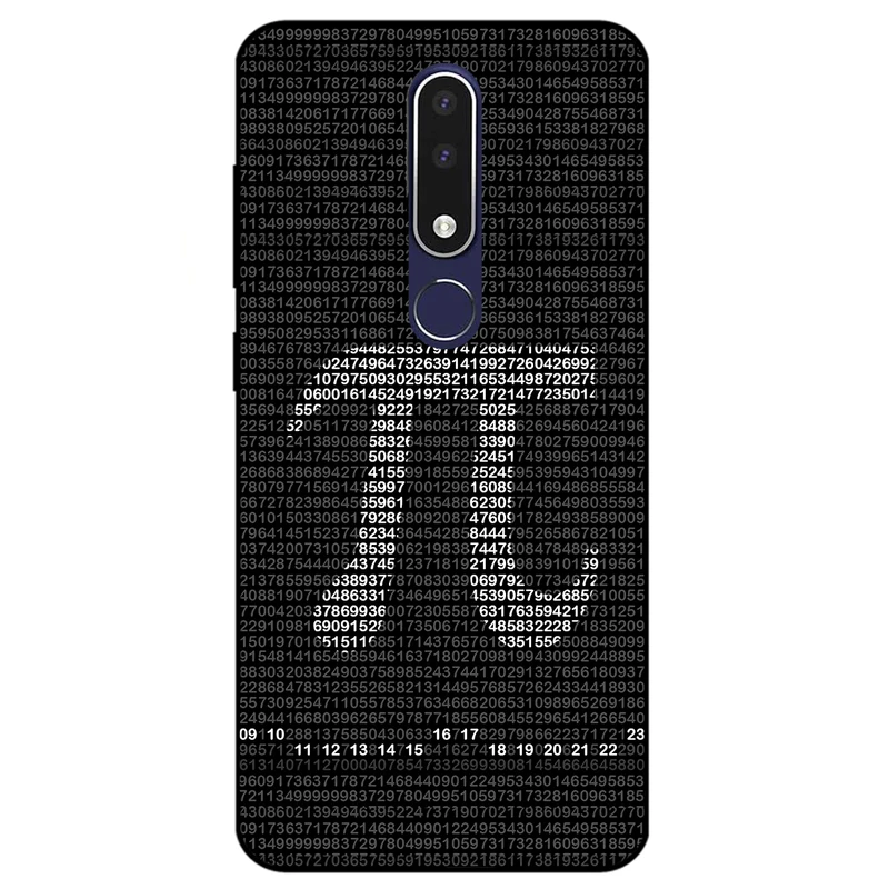 کاور مگافون طرح عدد پی مدل 7240 مناسب برای گوشی موبایل نوکیا 3.1 Plus