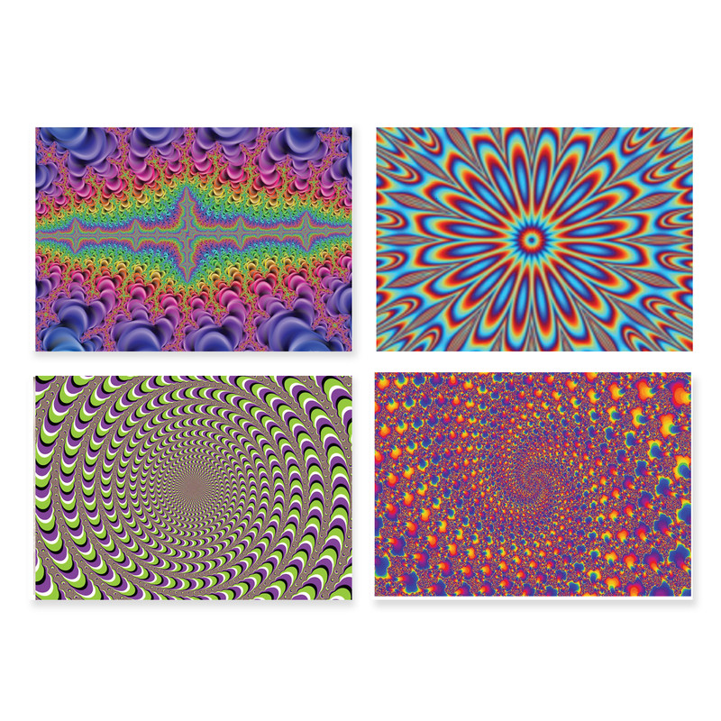 پوستر طرح فانتزی کد A-1962 مجموعه 4 عددی