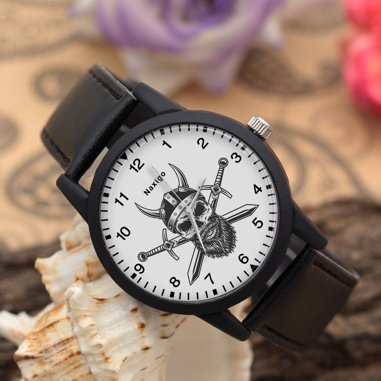 ساعت مچی عقربه ای ناکسیگو مدل Vikings کد LF13945 -  - 2