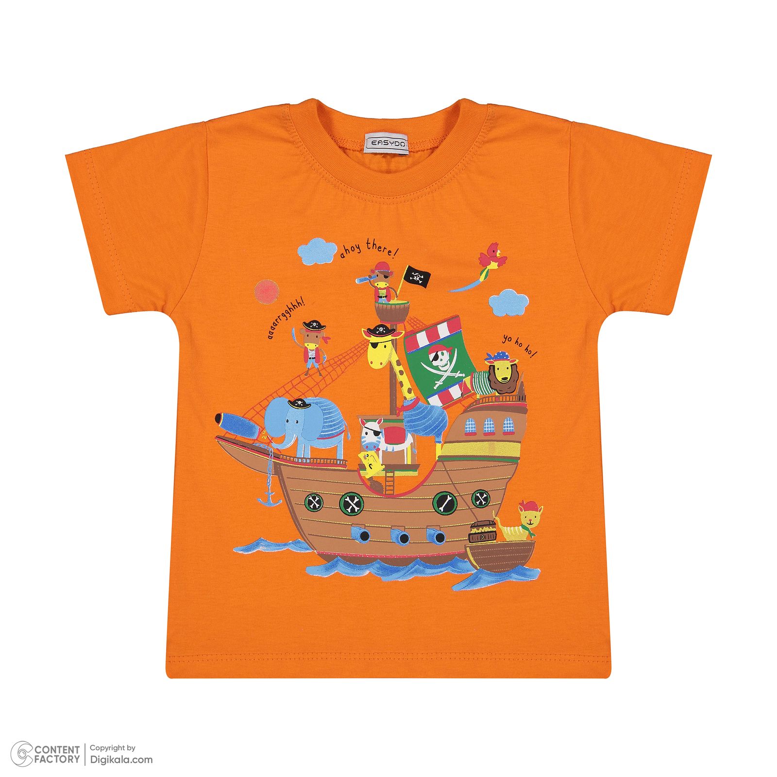 ست تی شرت و شلوارک پسرانه ایزی دو مدل 8561165 -  - 29