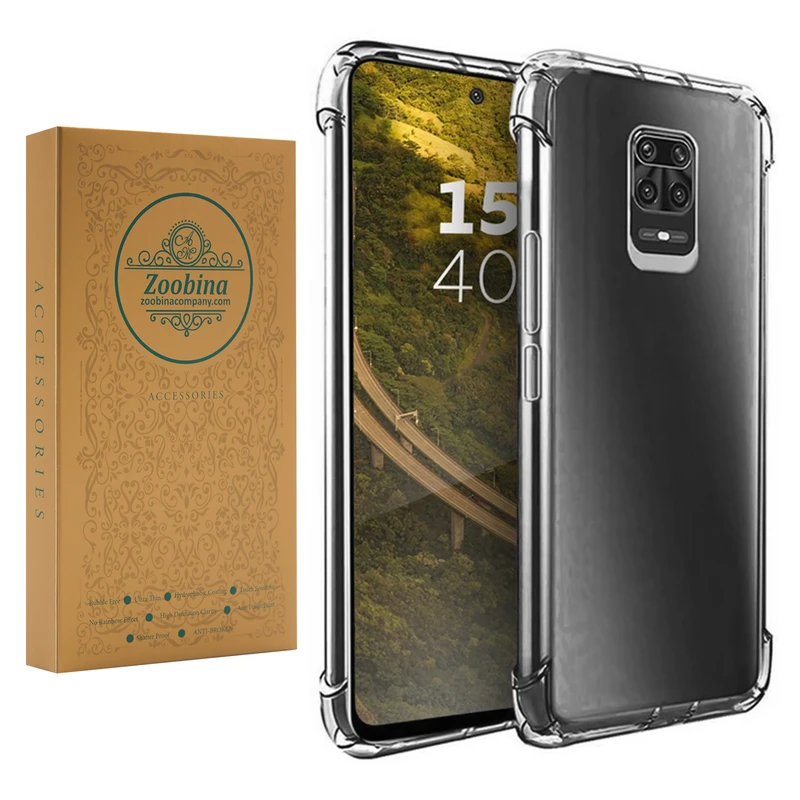 کاور زوبینا مدل Airbag مناسب برای گوشی موبایل شیائومی Redmi Note 9S / Note 9 Pro