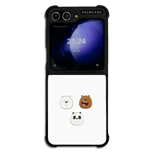 AKAM AMC-WSGZFLIP5-PANDA-22 Cover For Samsung Galaxy Z Flip 5