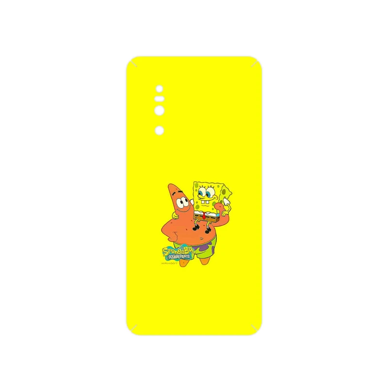 برچسب پوششی ماهوت مدل SpongeBob SquarePants مناسب برای گوشی موبایل ویوو X27