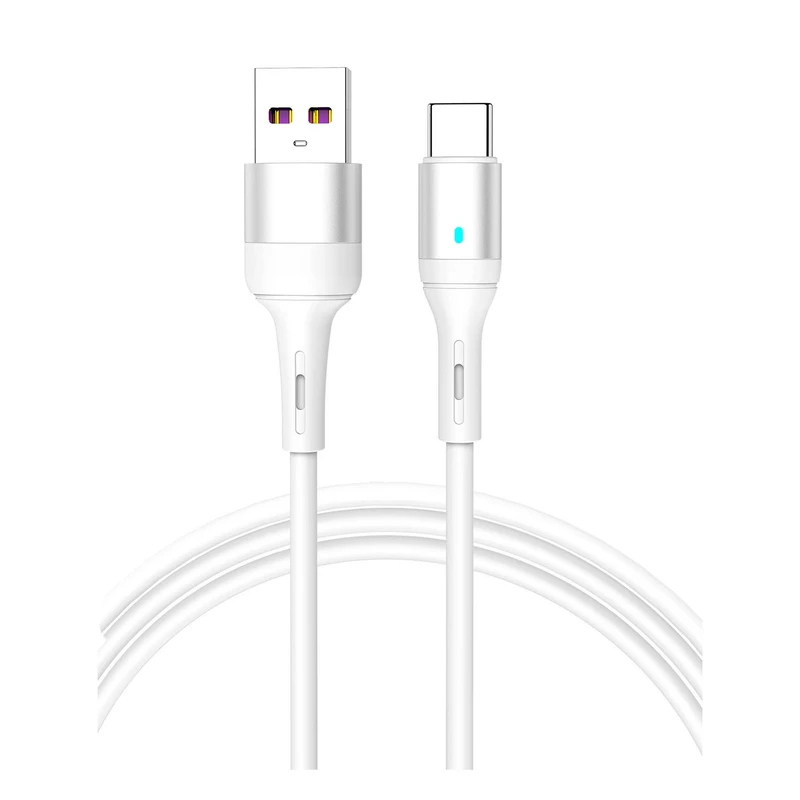 کابل تبدیل usb به usb -c اسکای دلفین مدل  s06t طول 1متر