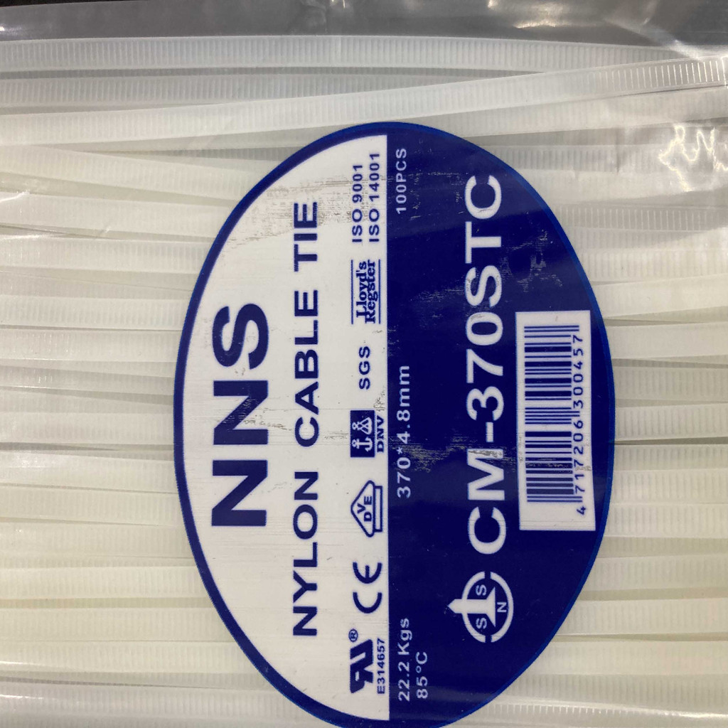 بست کمربندی ان ان اس مدل سایز بزرگ کد 370STC بسته 100 عددی