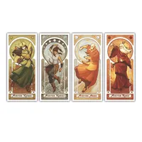 استیکر لپ تاپ طرح کارتون آواتار کد KM-AVATAR1 مجموعه 4 عددی