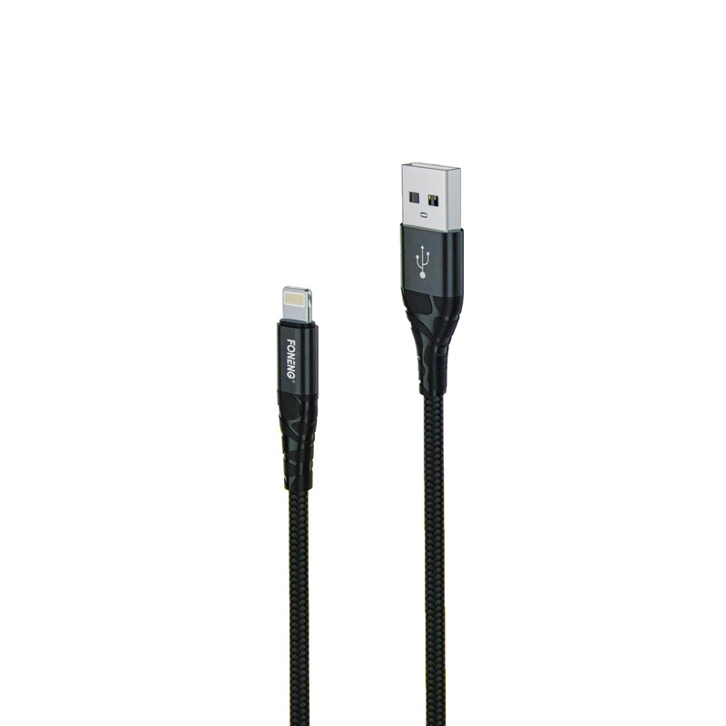 کابل تبدیل USB به لایتنینگ فوننگ مدل X34 طول 1 متر