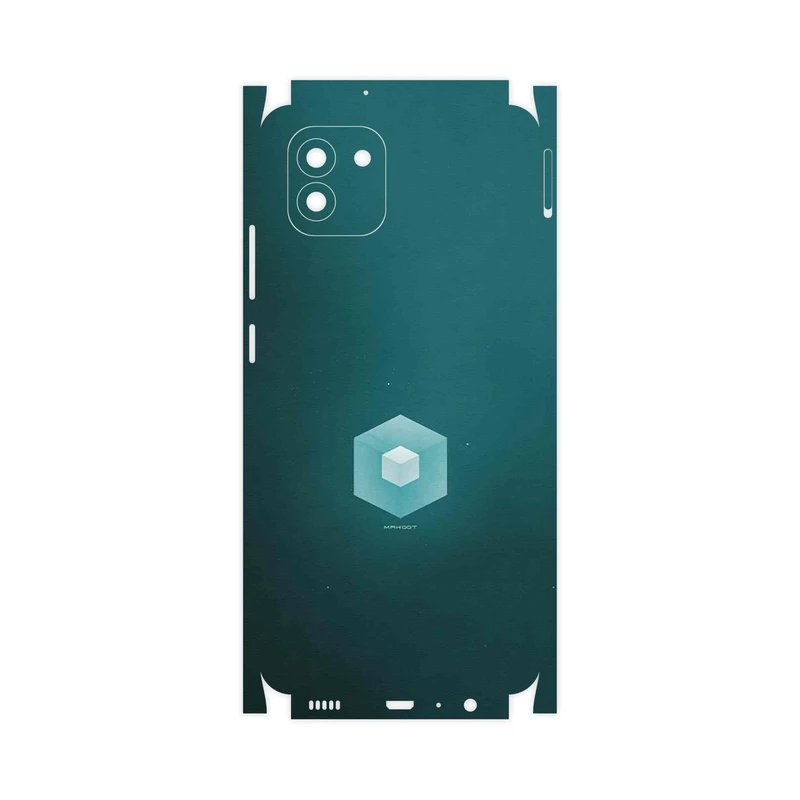 برچسب پوششی ماهوت مدل Minimal Cube icon-FullSkin مناسب برای گوشی موبایل سامسونگ Galaxy A03