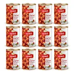 کنسرو لوبیا چیتی با سس گوجه فرنگی شهدین - 370 گرم بسته 12 عددی
