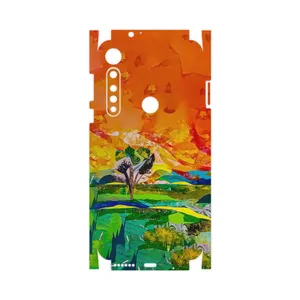 MAHOOT Collage of Painting-FullSkin Cover Sticker for Motorola One Vision Plus