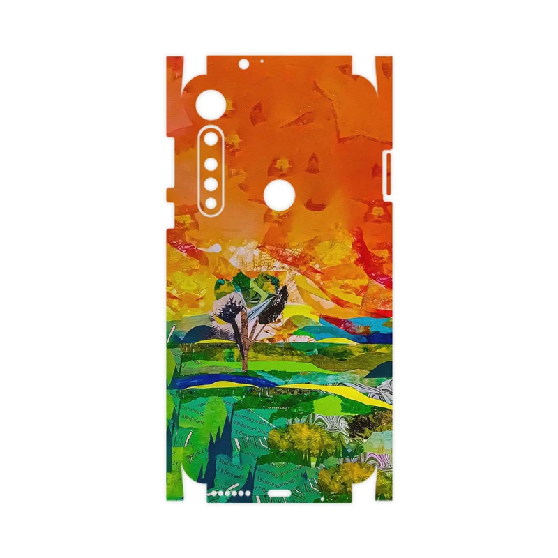 برچسب پوششی ماهوت مدل Collage of Painting-FullSkin مناسب برای گوشی موبایل موتورولا One Vision Plus