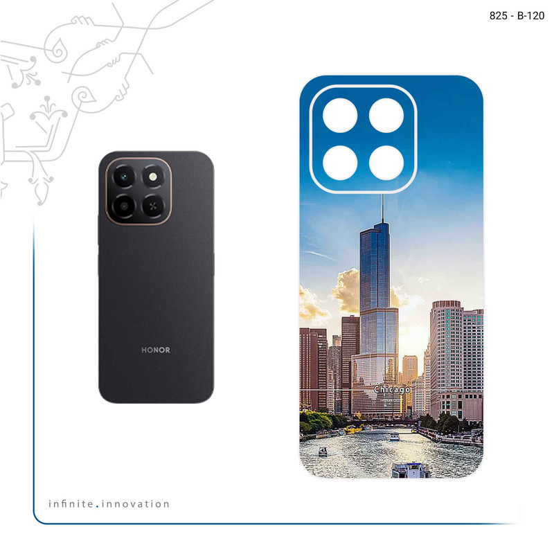 برچسب پوششی ماهوت مدل City of Chicago مناسب برای گوشی موبایل آنر X6c