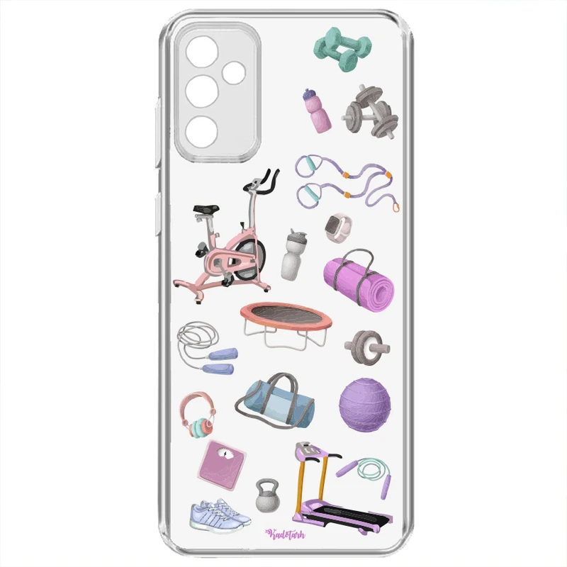 کاور طرح Fitness مناسب برای گوشی موبایل سامسونگ Galaxy A54