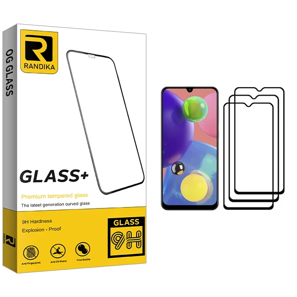 محافظ صفحه نمایش راندیکا مدل GLD مناسب برای گوشی موبایل سامسونگ Galaxy A70s بسته سه عددی