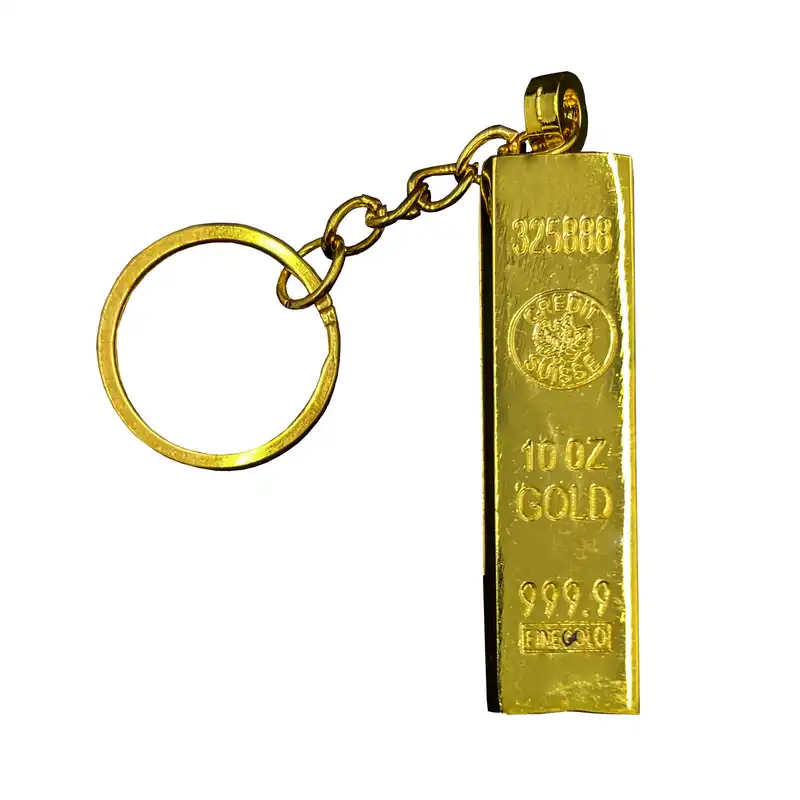 فندک مدل کبریتی طرح شمش طلا کد DKD-787