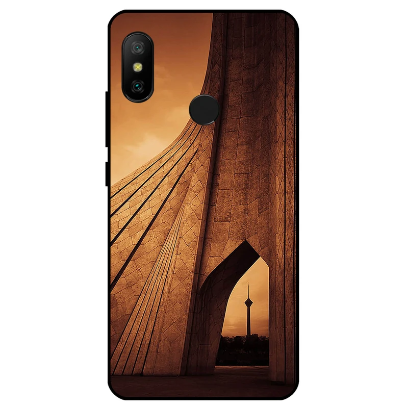 کاور مگافون طرح آزادی مدل 1901 مناسب برای گوشی موبایل شیائومی Redmi Note 6 Pro 