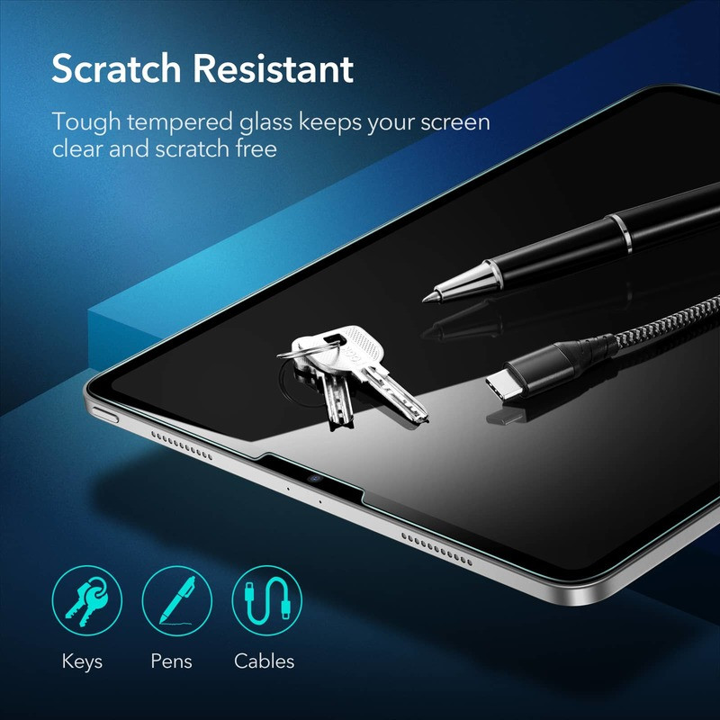 محافظ صفحه نمایش ای اِس آر مدل Tempered Glass S-P مناسب برای تبلت اپل iPad Pro 12.9