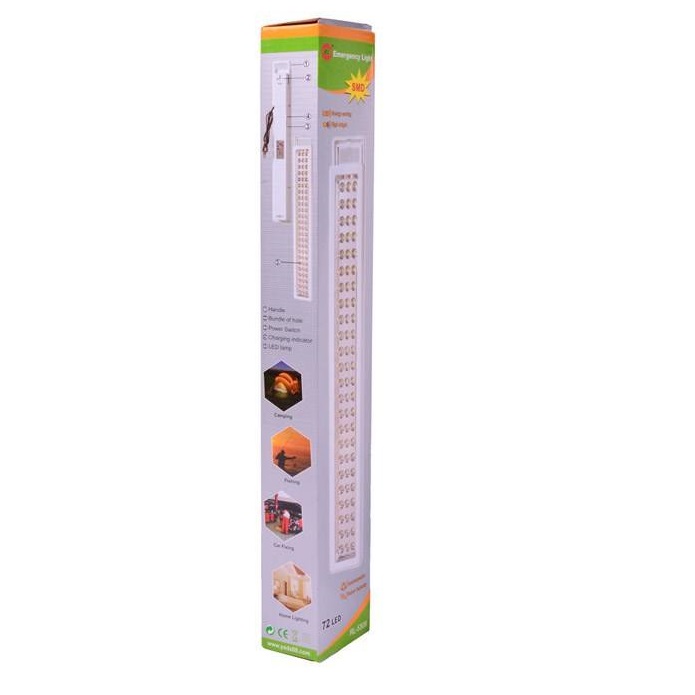 چراغ اضطراری آر ال مدل RL-5309 72LED