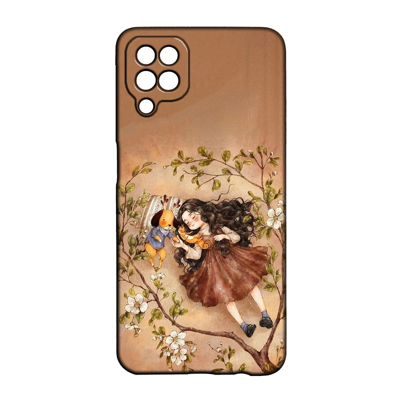 کاور طرح دخترانه کد 238 مناسب برای گوشی موبایل سامسونگ Galaxy A12 / M12 / F12