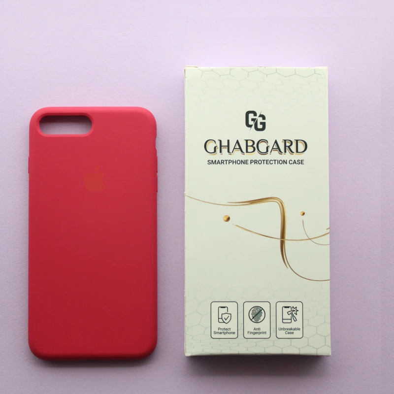 کاور قاب گارد مدل سیلیکونی ساده مناسب برای گوشی موبایل اپل iPhone 7 plus / 8 plus