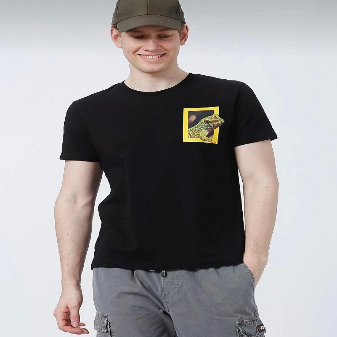 تی شرت آستین کوتاه مردانه نشنال جئوگرافیک مدل 009