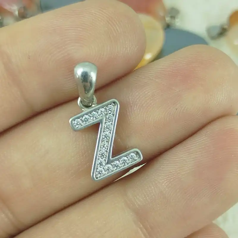 آویز گردنبند نقره زنانه سلین کالا مدل z کد 32