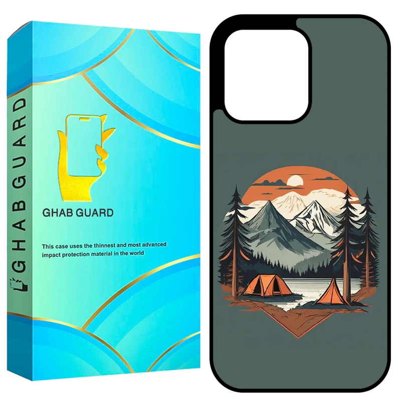 کاور قاب گارد طرح طبیعت مدل GCHP16P مناسب برای گوشی موبایل اپل iPhone 16 Pro
