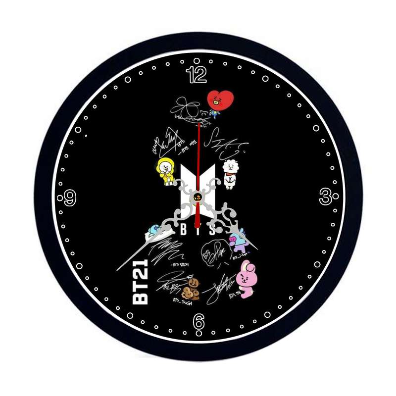 ساعت دیواری مدل گروه بی تی اس کد s-240