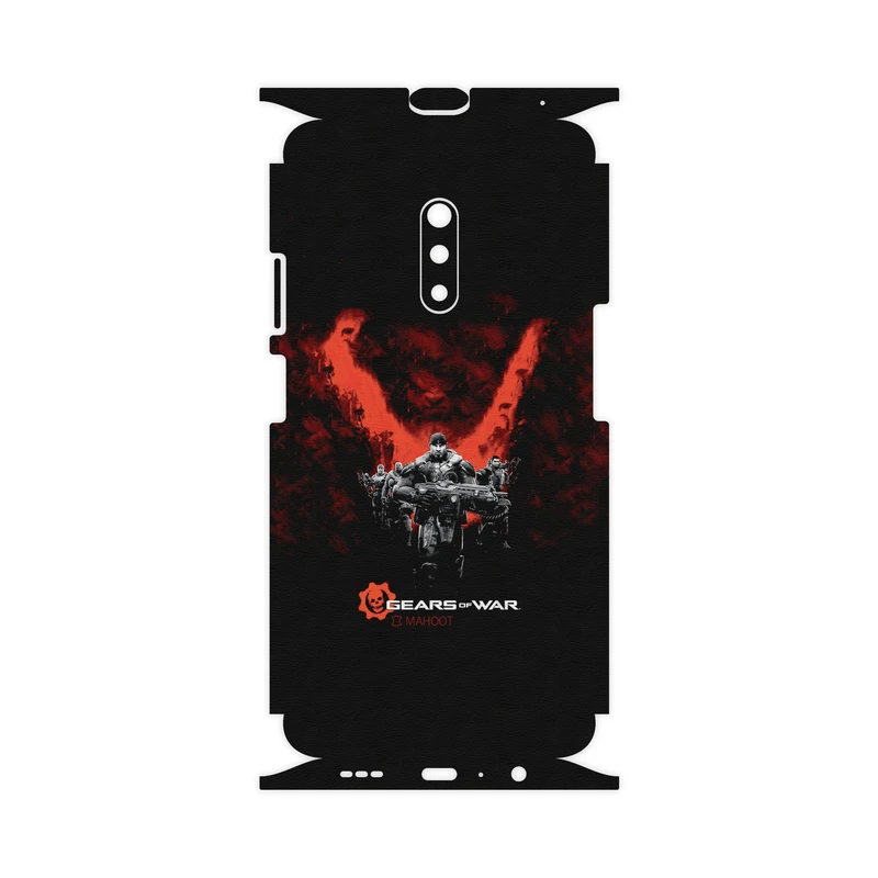 برچسب پوششی ماهوت مدل GEARS-OF-WAR-Game-FullSkin مناسب برای گوشی موبایل اوپو Realme X