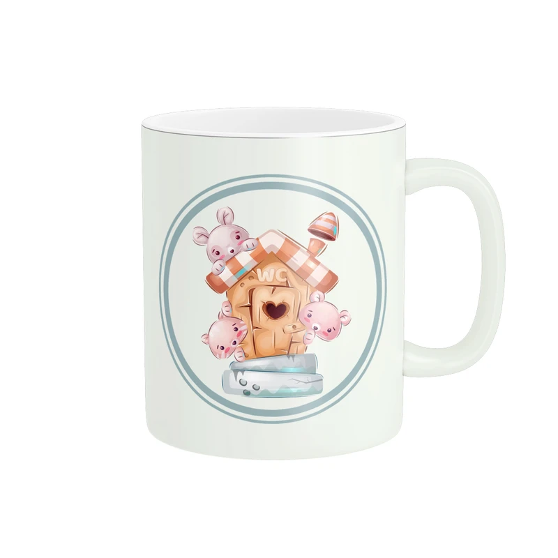 ماگ مدل انیمه خانه حیوانات کد 466