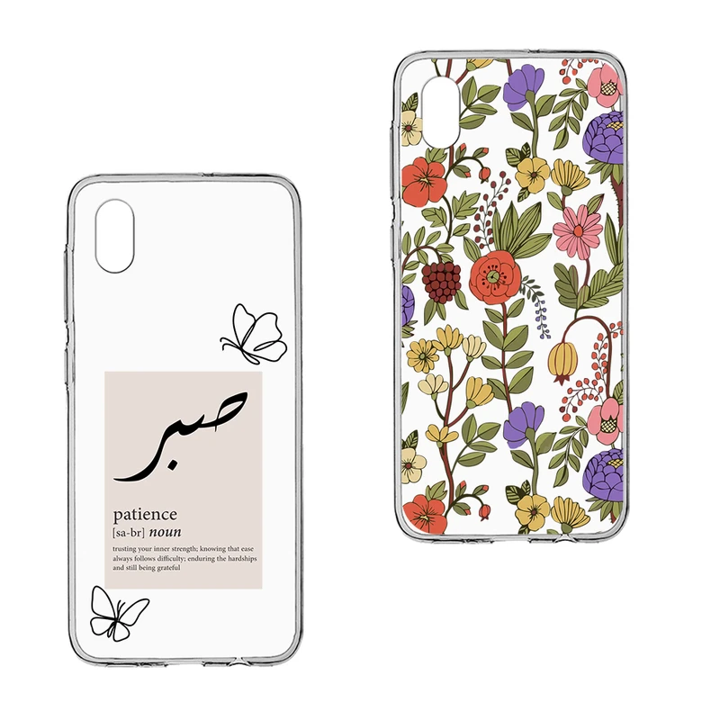 کاور طرح Combo-B01 مناسب برای گوشی موبایل سامسونگ Galaxy A01 Core مجموعه دو عددی 