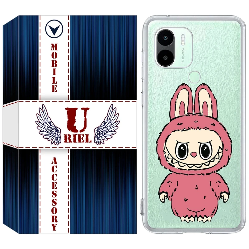 کاور یوریل مدل Clear کد 149 طرح لبوبو Labubu مناسب برای گوشی موبایل شیائومی Redmi A1 Plus / A2 Plus