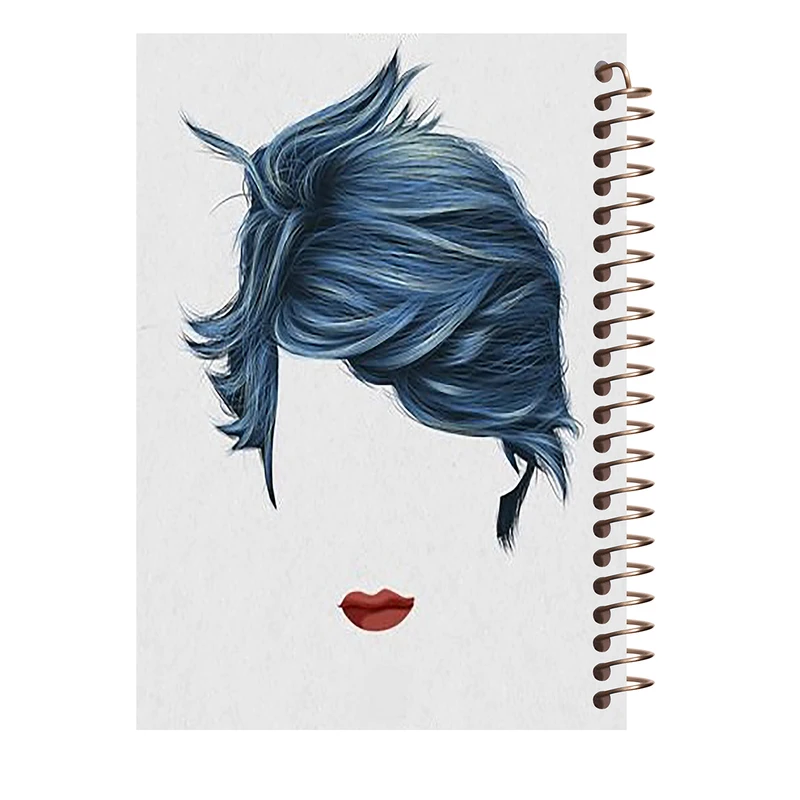 دفتر زبان 60 برگ طرح دختر کد L132