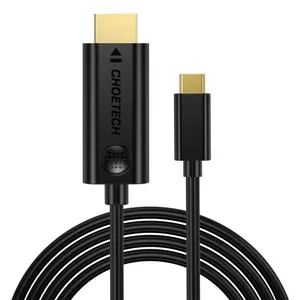 کابل تبدیل USB-C به hdmi چوییتک مدل ch0019 طول 1.8 متر
