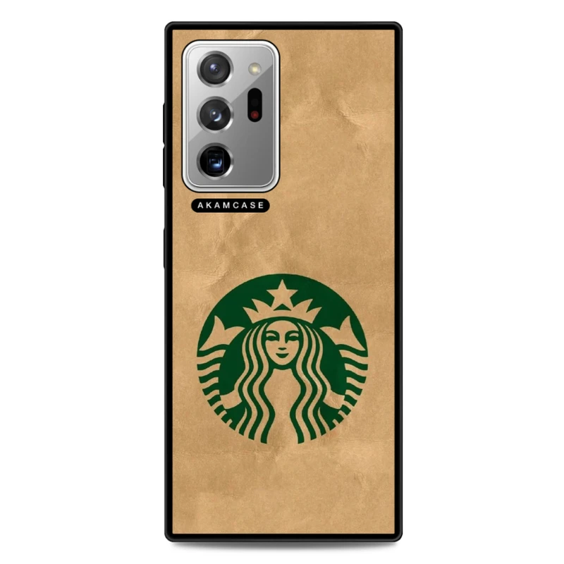 کاور آکام مدل AMC-WSGN20U-STARBUCKS-38 مناسب برای گوشی موبایل سامسونگ Galaxy Note 20 Ultra
