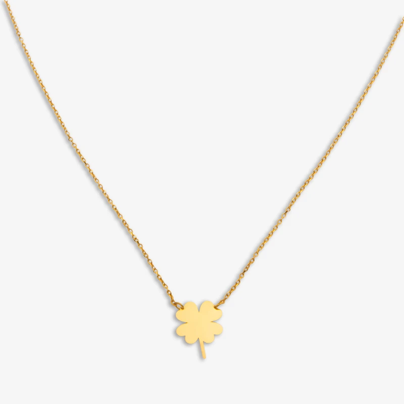 گردنبند طلا 18 عیار زنانه با زنجیر حلقه‌ای (فلامینگو) مایا ماهک مدل MM2179