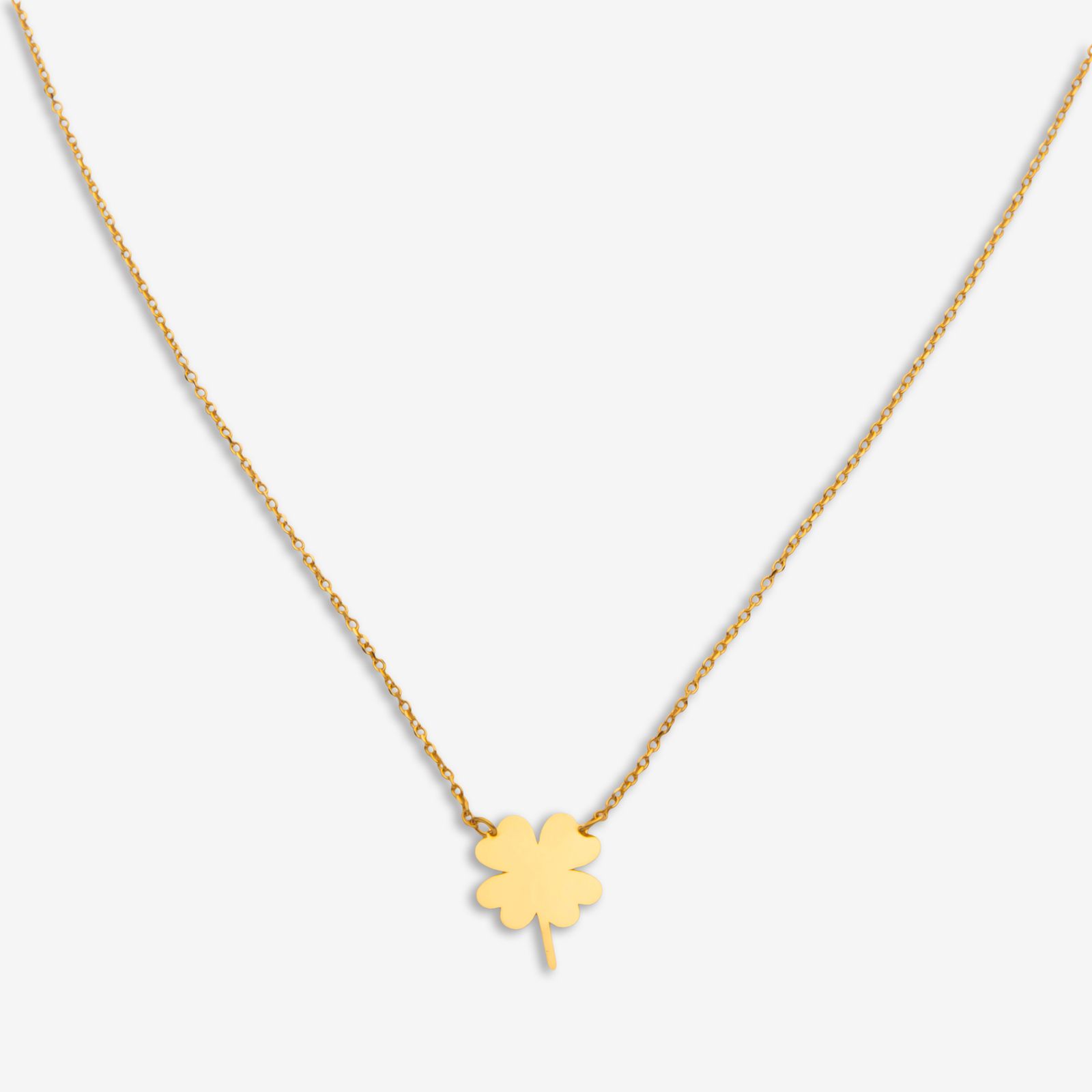 گردنبند طلا 18 عیار زنانه با زنجیر حلقه‌ای (فلامینگو) مایا ماهک مدل MM2179 -  - 1