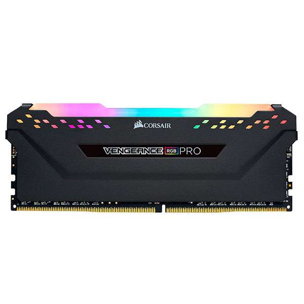رم دسکتاپ DDR4 دو کاناله 3600 مگاهرتز CL18 کورسیر مدل VENGEANCE RGB PRO ظرفیت 16 گیگابایت رم دسکتاپ DDR4 دو کاناله 3600 مگاهرتز CL18 کورسیر مدل VENGEANCE RGB PRO ظرفیت 16 گیگابایت